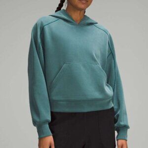 LULULEMON Softstreme Hoodie Storm Teal Green Size 2